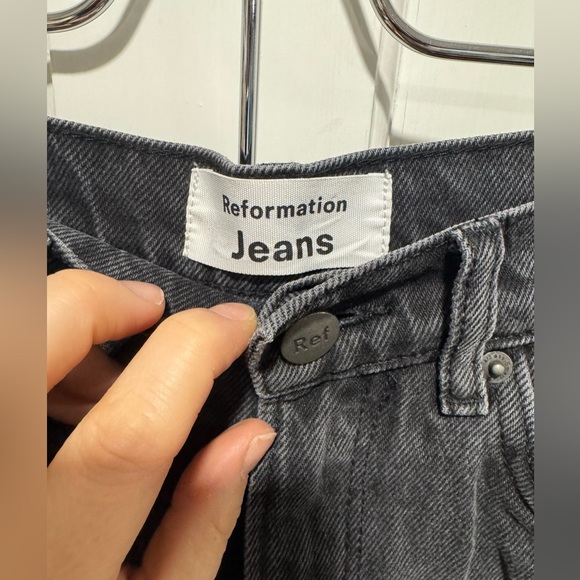 Reformation Jean Bermuda Shorts - Picture 3 of 4